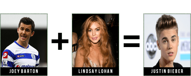 Hayley thinks a combo of Barton & Lohan would produce Bieber. Probably true!