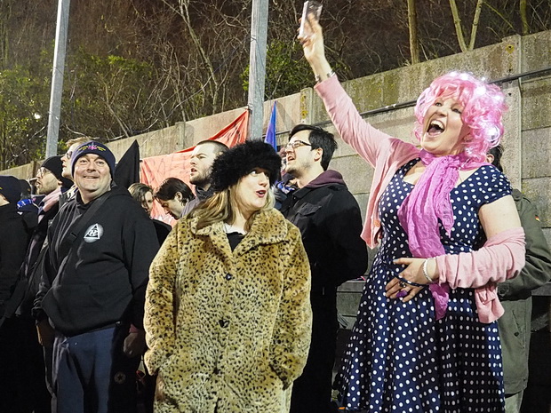 The crowd at Dulwich Hamlet is renowned for its open-minded vibe. Photo credit Mike Urban.
