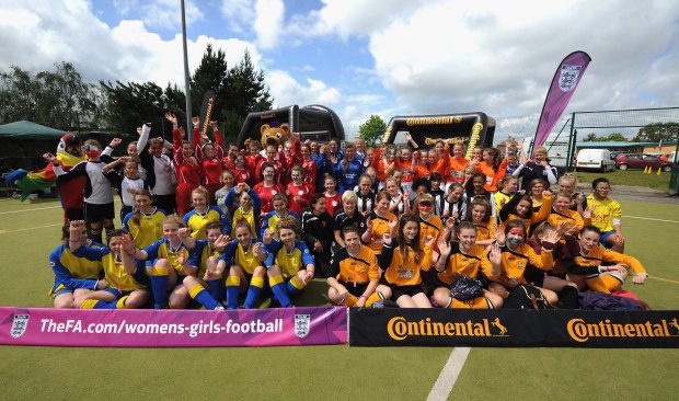 Women’s and girls’ football in 2014 recorded record figures
