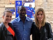 Lynsey Hooper, Jimmy Floyd Hasselbaink, and Kait Borsay
