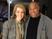 Kait Borsay and John Barnes