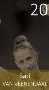 Top 100 2019 Sari van Veenendaal