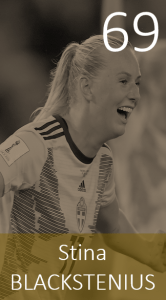 Top 100 2019 Stina Blackstenius