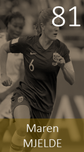 Top 100 2019 Maren Mjelde