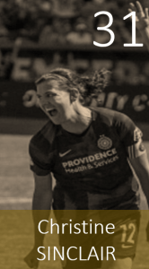 Top 100 2020 Christine Sinclair