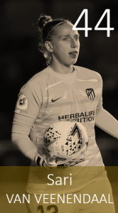 Top 100 2020 Sari van Veenendaal