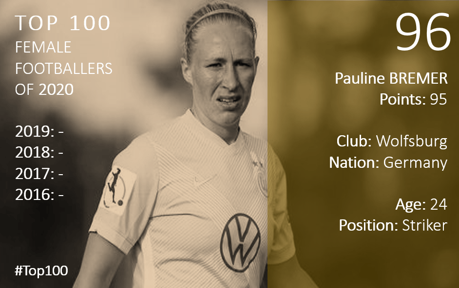 Top 100 2020 Pauline Bremer